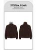 Unisex Winter Hunting Jacket: Wolf & Eagle Design, Thick Velvet & Cotton, Asymmetrical Lapel, Suede Accent, Stand Collar.