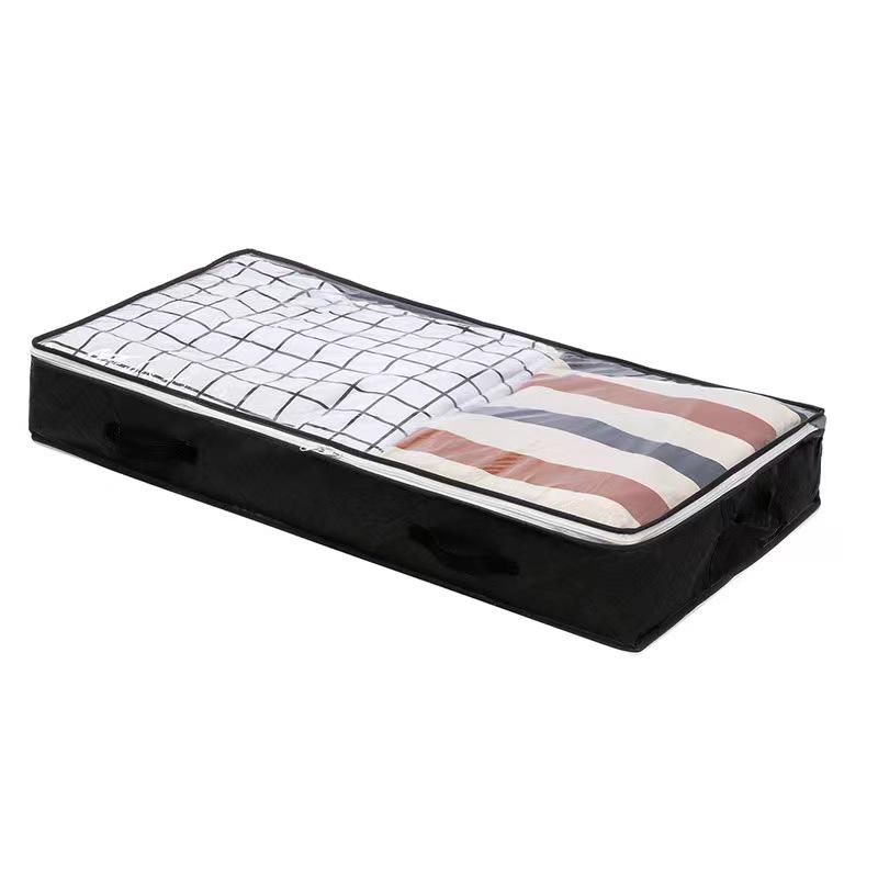 

Нетканый мешок для хранения под кроватью: Прозрачный, Пыленепроницаемый, Складной Органайзер для Одежды и Одеял 1 Piece