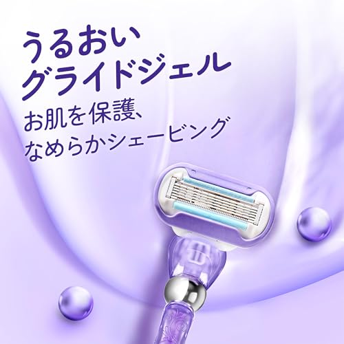 Venus Maszynka do golenia dla kobiet, pań, gładka skóra, ciało, wymienne ostrza, 3 sztuki, swirl