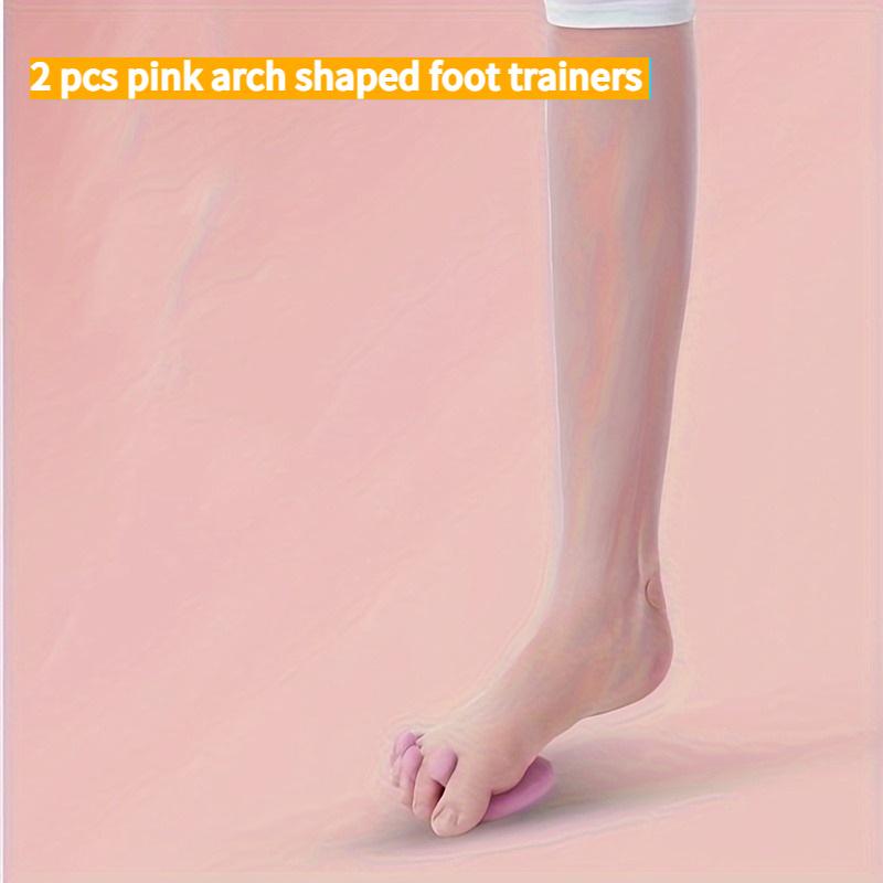 2pcs 1 Pair Pack Foot Arch Trainer Toe Separator for Leg Shaping Foot Correction
