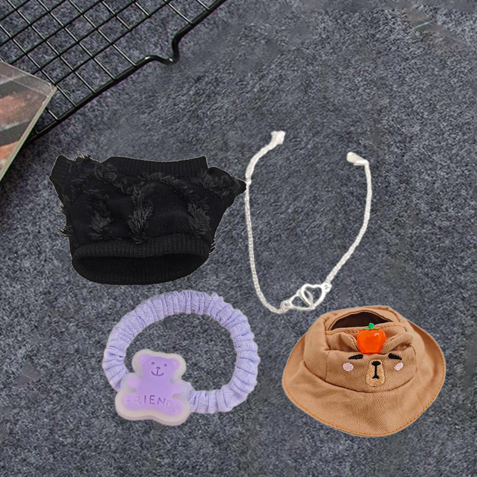 

Кукольная одежда комплект костюмов очаровательная одежда брелок аксессуар, brown hat