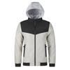 Autumn and Winter New Cotton Clothing Splicing Design Hooded Versatile Outer Wear Casual Sports Simple Warm Jacket Men's Clothing