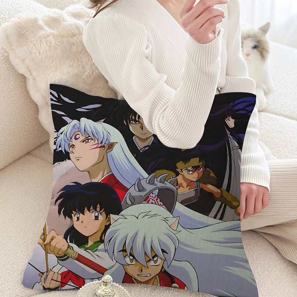 1Pc Anime I-Inuyasha Lucky Dragon Pillow Cover Sofa Cushion Cover Home Room Decoration Children Gift