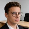 Circular Myopia Glasses Fashion Vintage Gold TR90 Round Frames Prescription Eyeglasses Men Women Office Accessory Eyewear