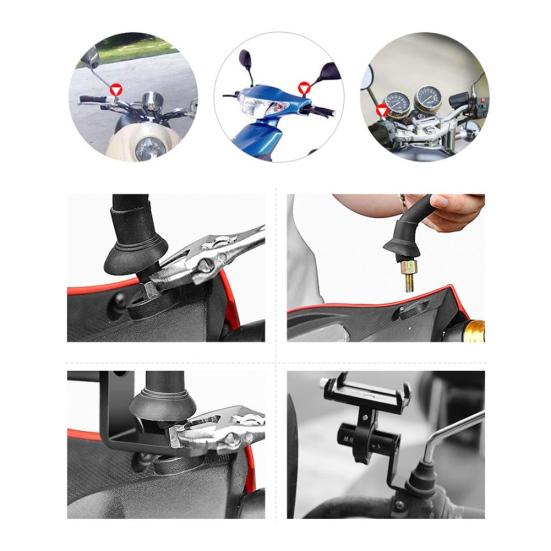 

Aluminum Alloy Bicycle Bike Motorcycle Conversion Bracket Mobile Phone Holder