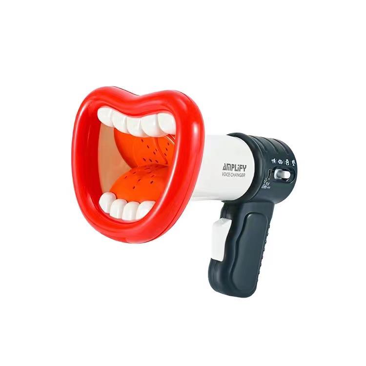 USB Charging Children's Megaphone Voice Changer Toy with Recording Feature