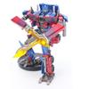 2-in-1 Transformer Car Toy - Alloy + ABS, Transformable Robot & Vehicle, Realistic Head, 17.5cm, Gift for Teens 14+