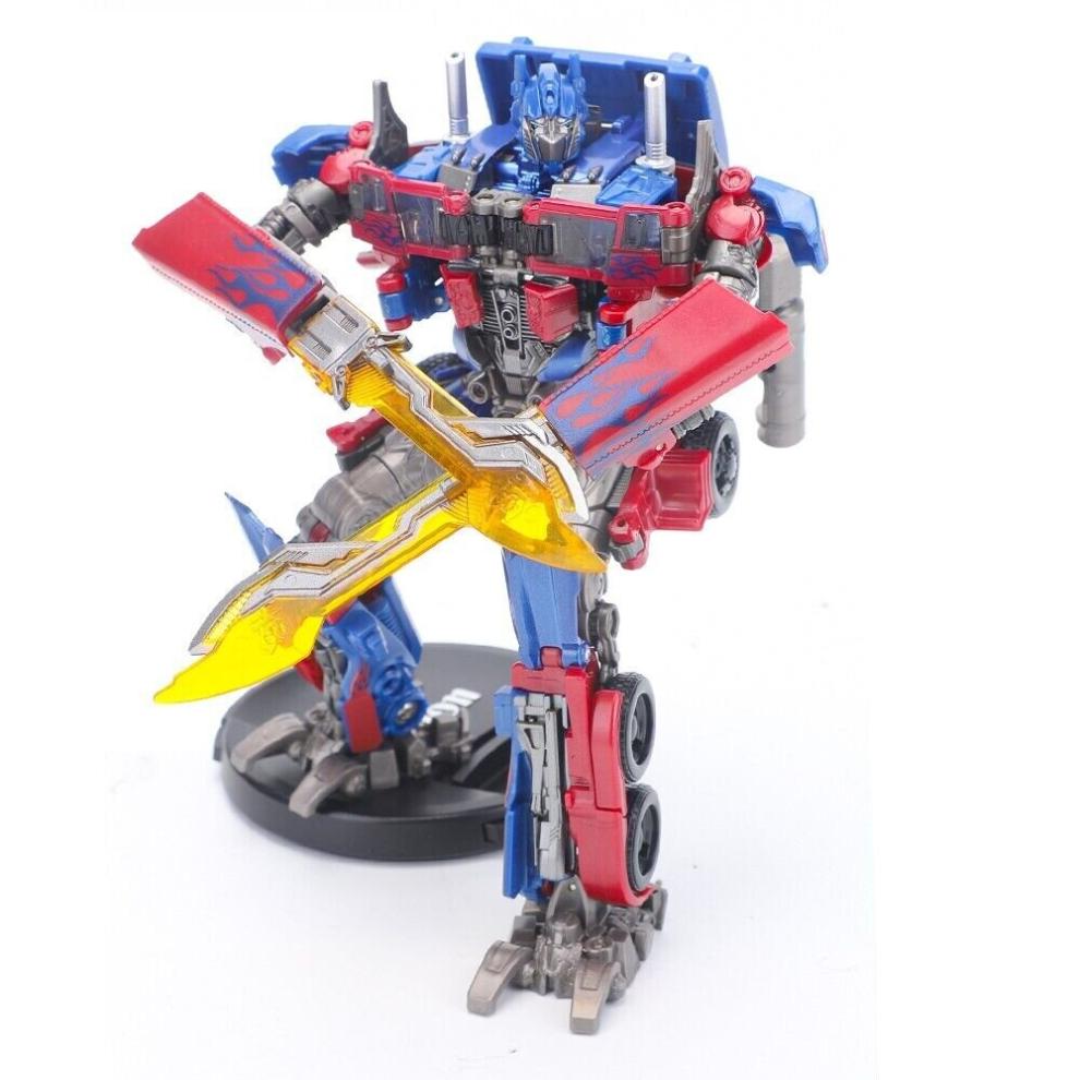 2-in-1 Transformer Car Toy - Alloy + ABS, Transformable Robot & Vehicle, Realistic Head, 17.5cm, Gift for Teens 14+