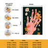 Hand-painted floral art patterns Flannel printed blanket suitable for all seasons suitable for living room office sofa travel