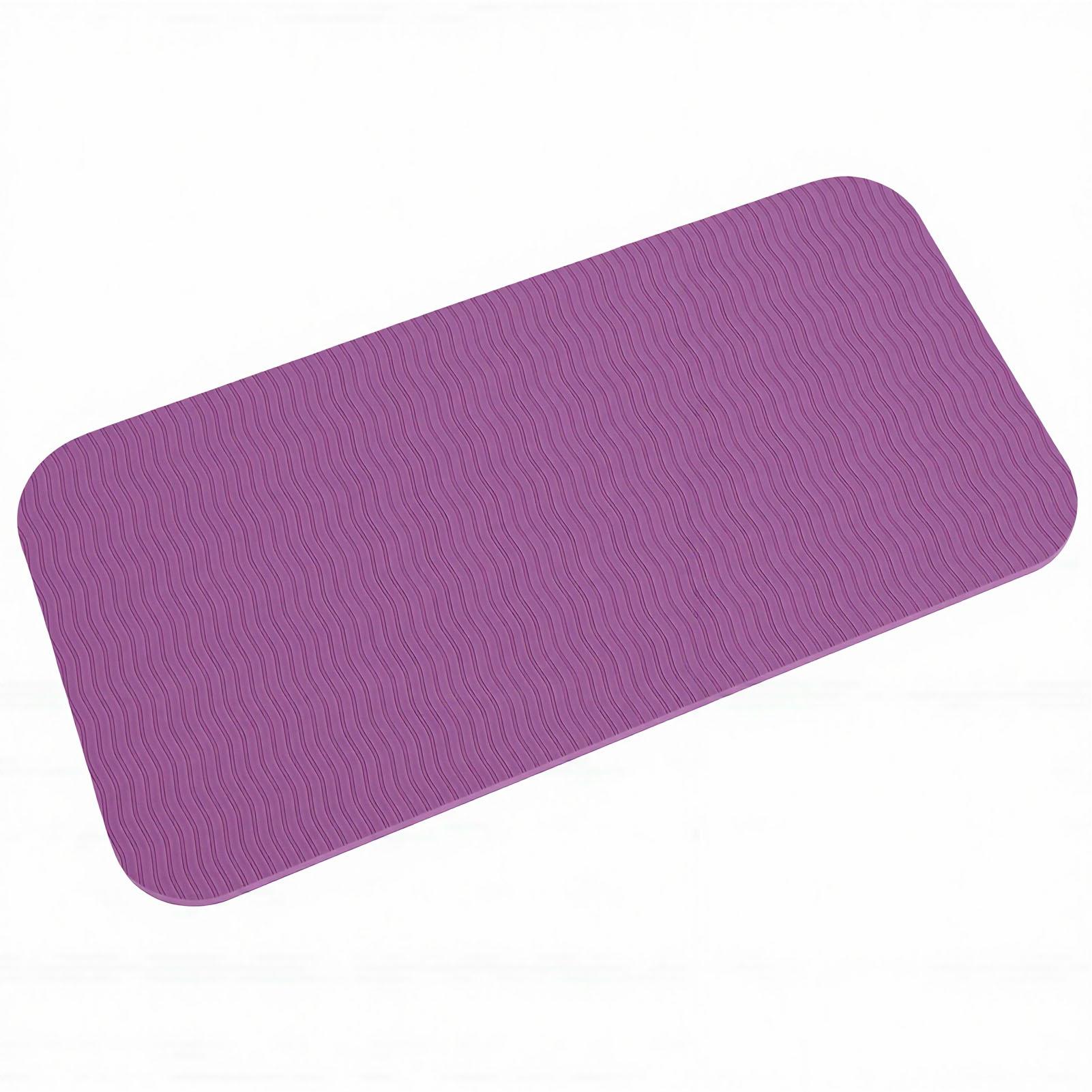 Genunchieră Pilates pentru Femei Pad Genunchi din TPE Pernă Genunchi Mată pentru Exerciții pe Podea Antrenament Acasă violet