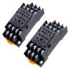 2 Pieces Relay Socket Base 14 Pin General Purpose Relay