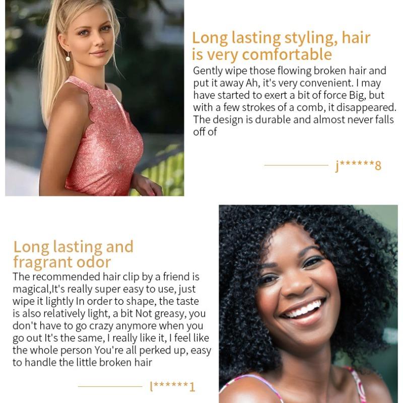 Avocado Hair Wax Stick, Styling Cream for Broken Hair, Matte and Long-lasting, Suitable for All Hair Types, Perfect Christmas Gift