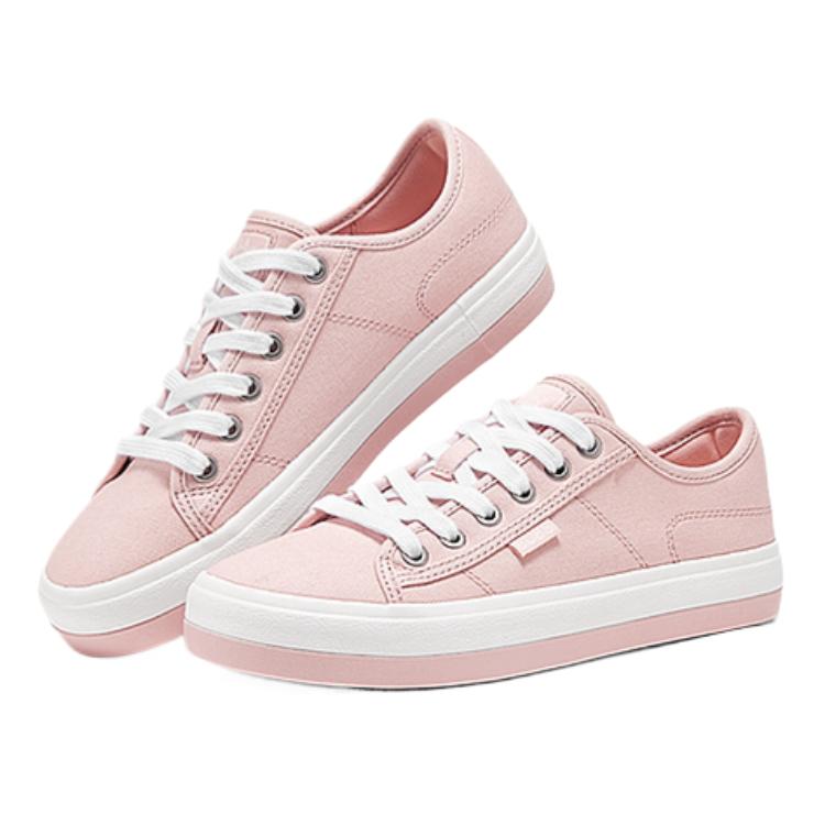 Skechers Bobs Comode Scarpe Basse in Tela da Donna Sneakers Rosa Nude 114664-BLSH
