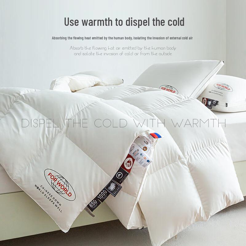 Yuan Zhi Wei White Goose Down Winter Quilt