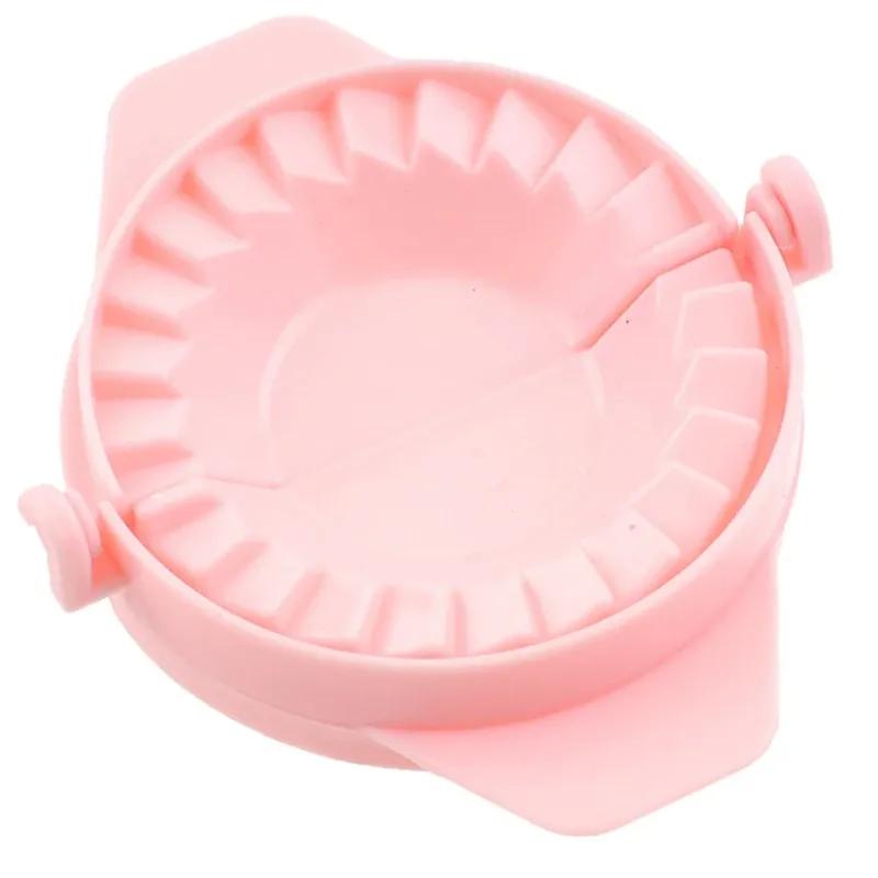 

новая форма для пельменей из пластика для самостоятельного изготовления, гаджеты для прессования теста, для легкой лепки пельменей, гаджет для приготовления цзяоцзы, набор кухонных инструментов для кухонного гаджета pink