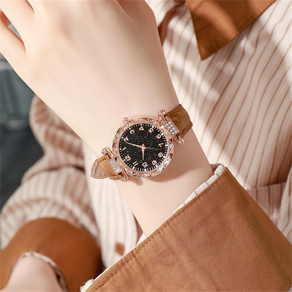 Damen-Lederuhr