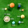 Planeten Lernball Spielzeug Kinder Planeten Sonnensystem Spielzeug 4 Jahre Alt-Planeten Kinder Weltraumspielzeug Montessori Spielzeug
