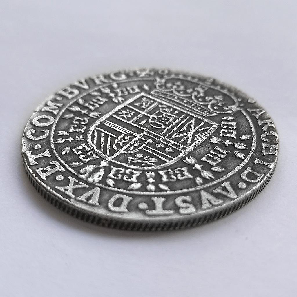 In 1624, King Philip IV of Spain, commemorative medal, foreign coins, antique, handicrafts, collection