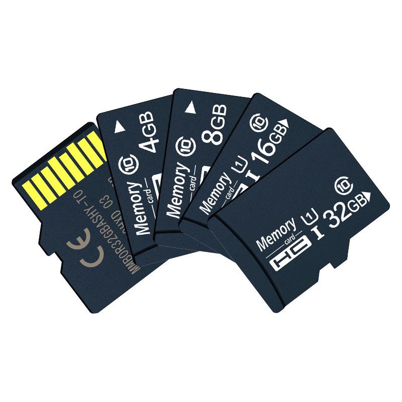 Multi-Capacity Memory Card: 256GB, 128GB TF, 16GB Surveillance, 64GB Gaming, 32GB Dedicated