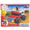 2-In-1 Fire Engine Building Blocks