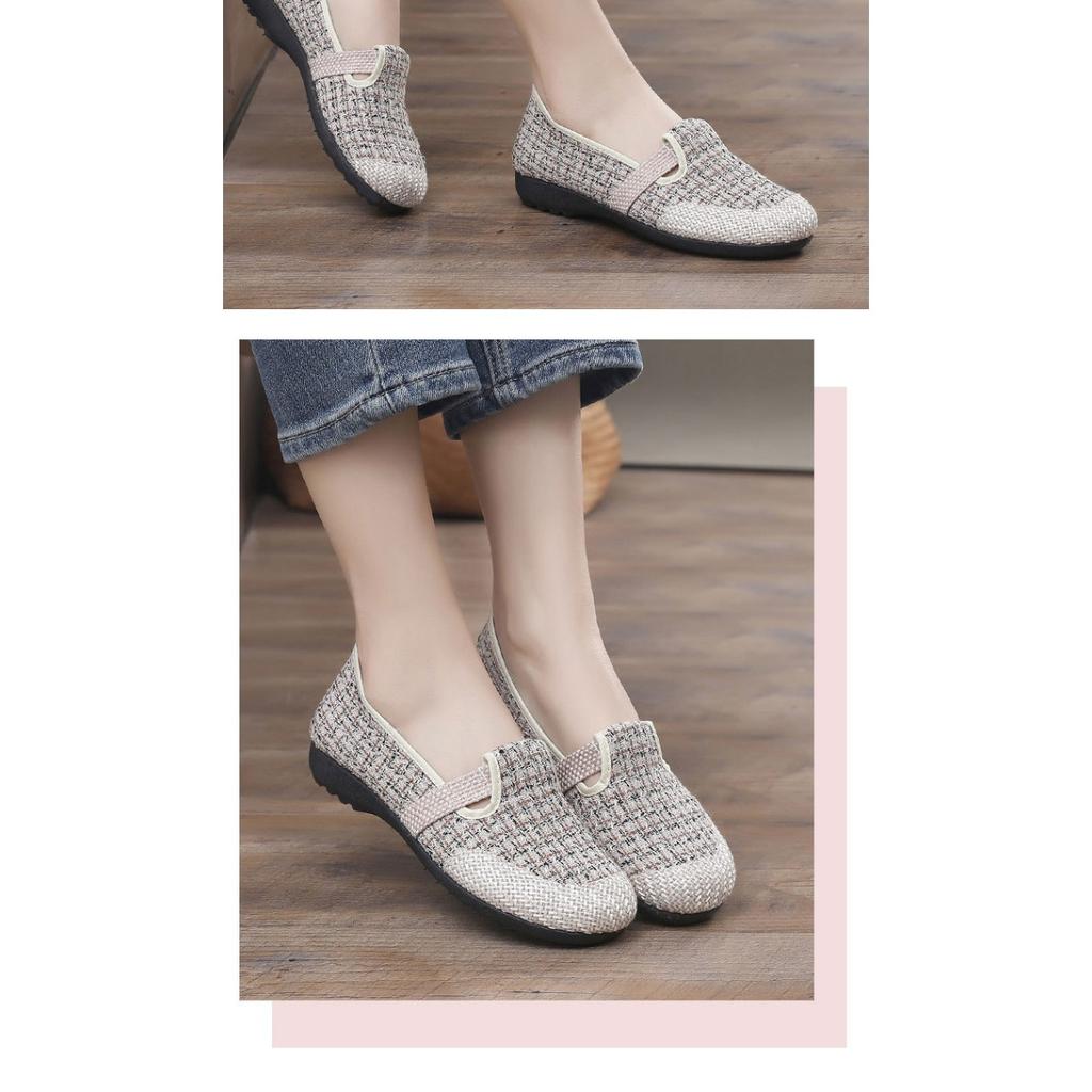 Ladies' Summer Casual Shoes, Fashionable, Non Slip, Breathable, Comfortable Soft Soled Women's Shoes