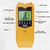 5in1 Sh402 Wall Stud Detector Sensor Stud Finder Metal Detecion Metal Depth Measurement Finder with LED Display and Audio Alarm