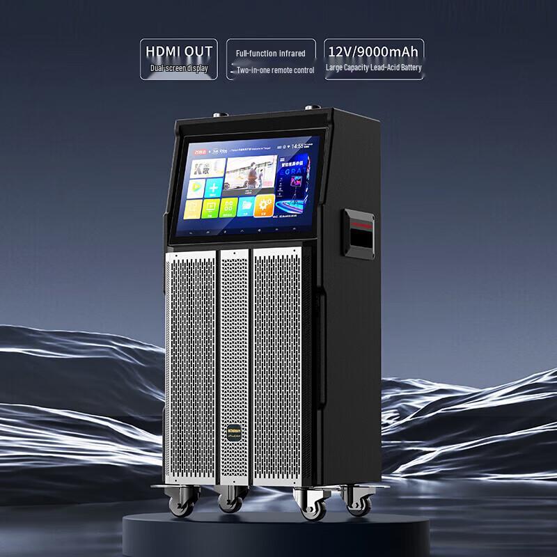 Malata M+9523 Portable KTV Speaker System with Display CN plug (adapter included)