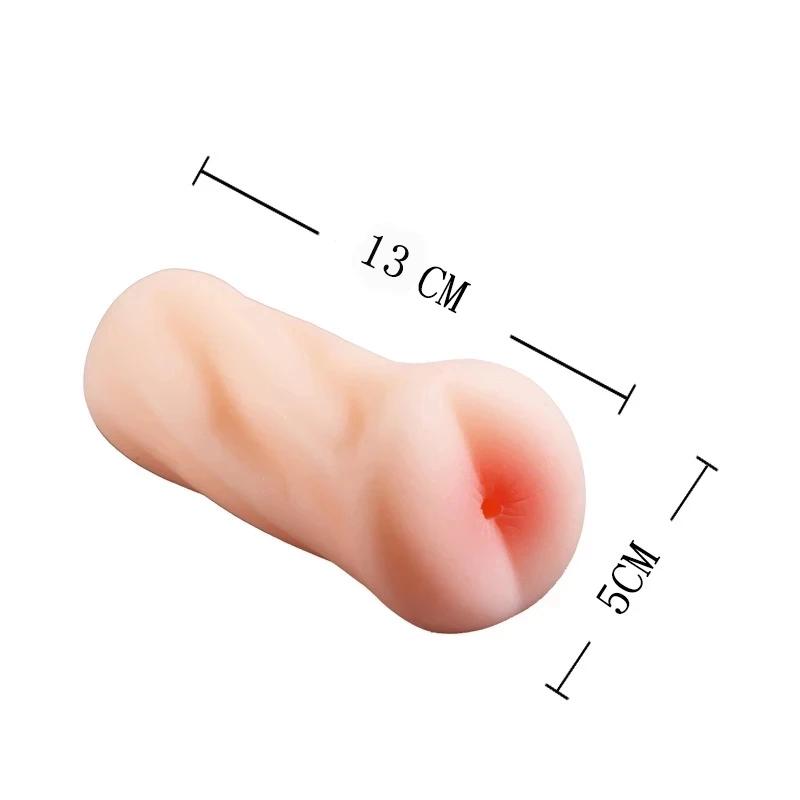 Oral Male Masturbator Masturbation Soft Stick Deep Throat Artificial Blowjob Realistic Vagina Sexy Pocket Pussy Sex Toys For Men