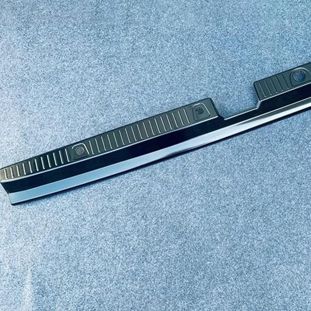 HyoLebi Rear Bumper Protector for Daihatsu New Atrai Hijet Cargo S700V S710V Bumper Step Scratch Stain Stainless Steel Black 2021.12 Guard,