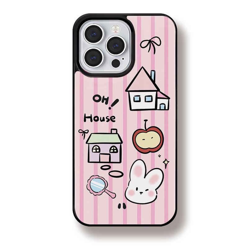 

Чехол для iPhone с рисунком из мультфильма «Житай»: Совместим с моделями iPhone 12-16, матовая черная рамка. iPhone 13 Pro