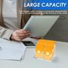 Business Cards Holder 2/4 Slots Clear Acrylic Business Cards Display Stand Easy Access for Exhibition Home Office for Office