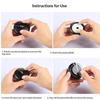 5Pcs Car Air Freshener Refill Round Car Air Vent Clip Fragrance Diffuser Replacement Pad Solid Perfume Fragrance Refill Tablets