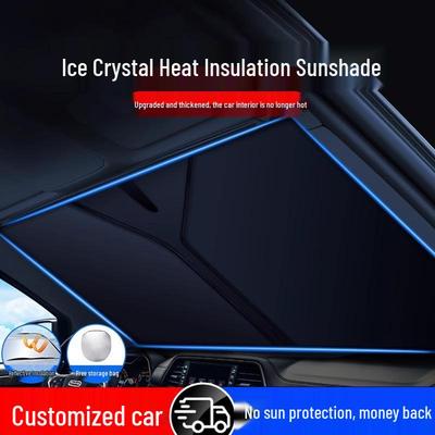 Front Windshield Sunshade Umbrella for BYD Qin, Song Plus, DMi Dolphin, Han, Yuan, Tang, and Song L Cars