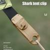Portable Canopy Awning Tarp Buckle Tensioner Fixing Shark Clips Tent Accessories