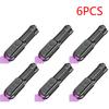1-10PCS UV Flashlight LED Ultraviolet Torch 395nm Zoomable Mini Flashlight Inspection Lamp for Pet Urine Stain Detector Lights