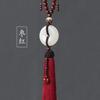 Exquisite High-end Jade Car Pendant  Interior Decoration  Men's and Women's Safety Protection  Creative Hanging Accessories