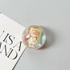 Wind Girl Heart Dream Bear Transparent Airbag Mobile Phone Holder Paste Desktop Watching Drama Support