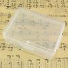 Fashionable 1Pc Clear Plastic Transparent Storage Box Debris Collect Container Case with Lid
