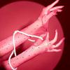 Oil Shiny Sheer Gloves Ultra-thin Stockings Gloves Stretchy Sun Protection Gloves  Cosplay