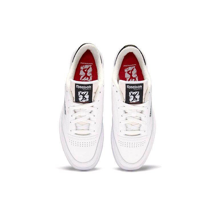 Reebok Club C 85 Human Rights Now! - White Men Sneakers Footwear-White Chalk Vector-Red GX8307