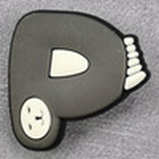 Animal Letter Shoe Charms: Creative Cartoon Detachable Buckles for Garden Clogs