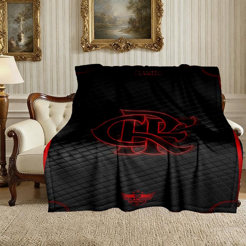 1pc Rangers FC Blanket, Cozy Valentine's Day Blanket, Multi-functional Nap Blanket Available Throughout the Four Seasons