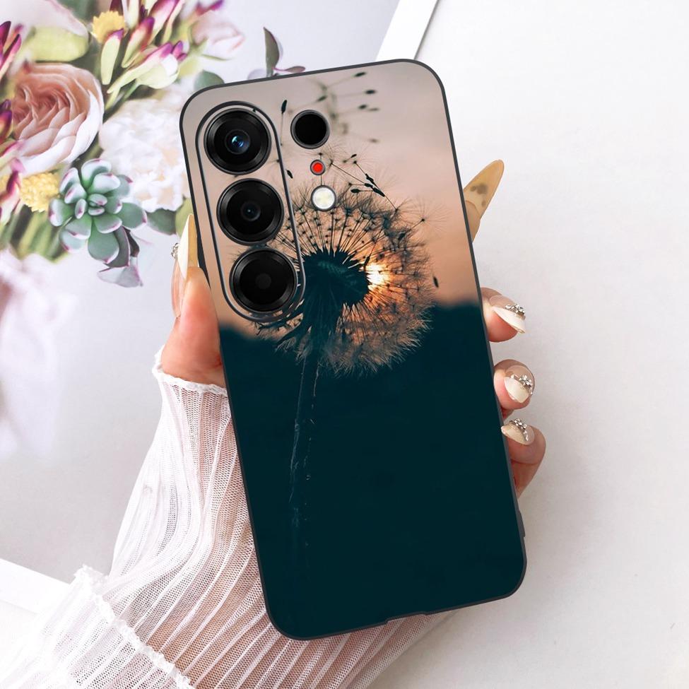 For Tecno CN5 Case For Tecno Camon 50 4G Cover Fashion Butterfly Cute Cat Cool Painted Soft Phone Casing For Techno Camon50 4G