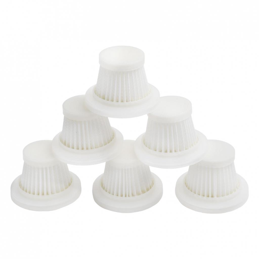 Reusable Filter Set for Cordless Car Vacuum Cleaner 6 Pieces Available