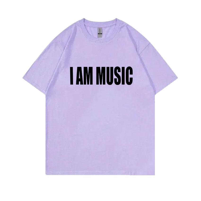 Playboi Carti I AM MUSIC 2025 Album Logo Graphic Print T-shirt Men Fashion Hip Hop Streetwear Unisex Opium Merch Short Sleeve