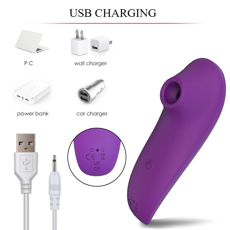 Sucking Vibrator Oral Clit Licking Sex Toy for Women Sucker Toys Nipple Clitoris Stimulate Pussy Vaginal Female Masturbation