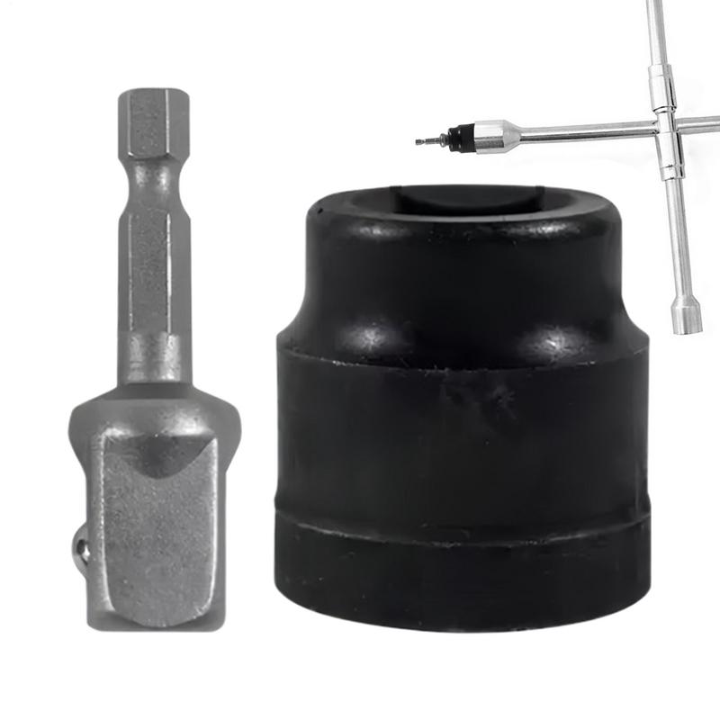 Universal Jack Socket Adapter for Hand Drill Vehicle Auxiliary Tire Removal  Labour Saving Suitable for Electric Wrenches