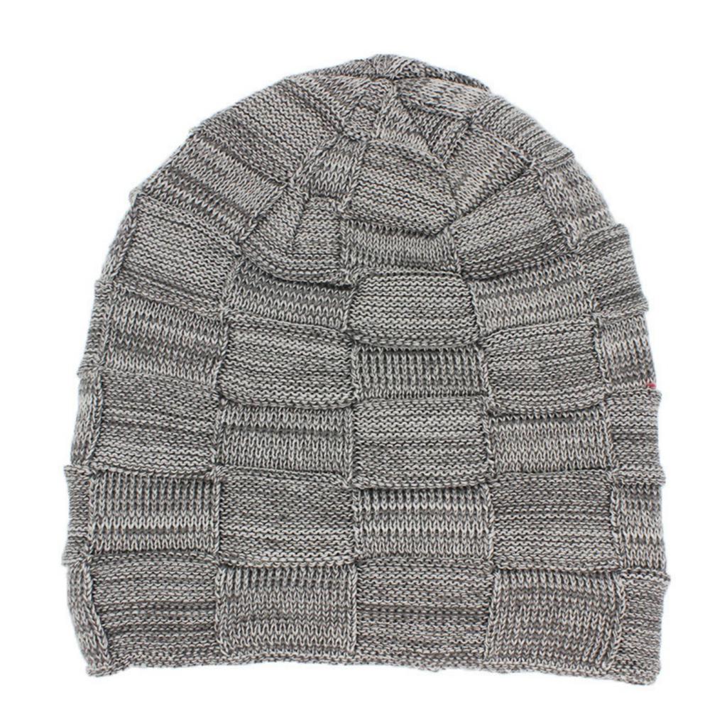 Knitted Hat And Mens Womens Velvet Hat Thickened Hat Windproof Hat Hooded Hat Warm Hat