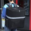Geïsoleerde Draagtas voor Bezorging - 35L Grote Capaciteit Voor Rijdersvriendelijke Thermische Opslag van Eten & Drinken Rugzak Voor Buitenactiviteiten