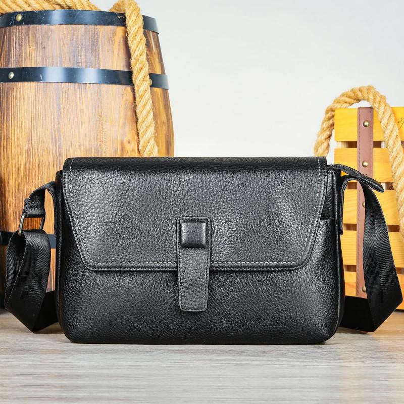 Real Cowhide New Business Casual Shoulder Bag Multifunctional Large Capacity Retro Leather Men's Crossbody Wholesale